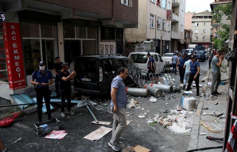 Son dakika: Beyoğlunda iş yerinde patlama | Video