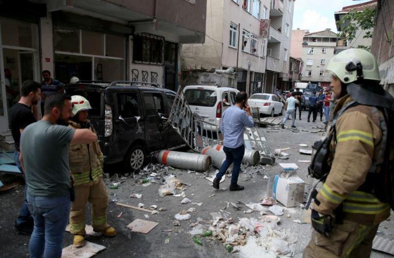 Son dakika: Beyoğlunda iş yerinde patlama | Video