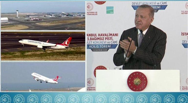İstanbul Havalimanından ilk defa aynı anda 3 uçak havalandı Uçuş kodlarında dikkat çeken detay...