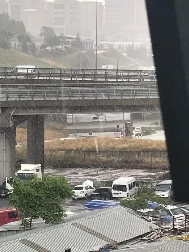Son dakika... İstanbulda şiddetli yağış | Video