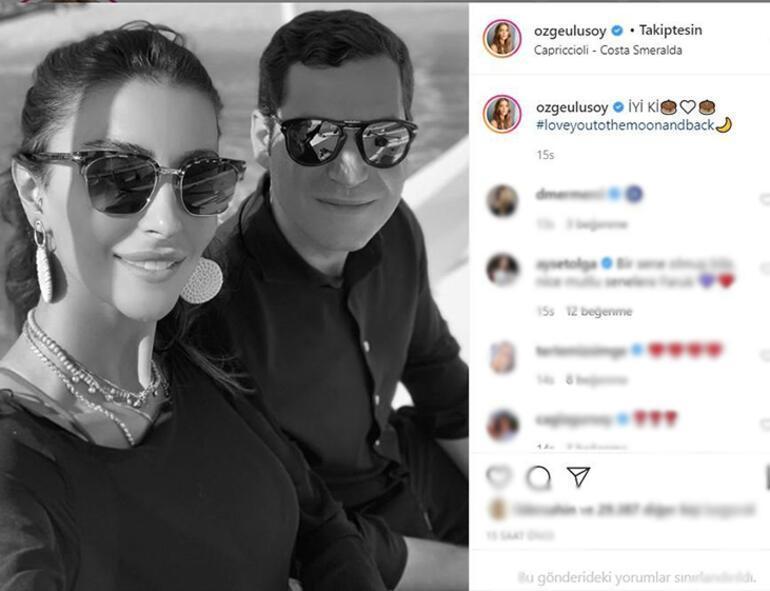 Özge Ulusoydan Faruk Çolakoğluna: İyi ki
