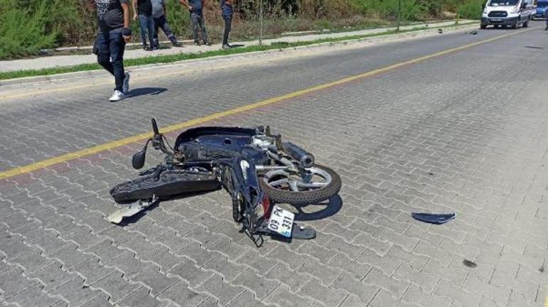 17 yaşındaki ehliyetsiz ve kasksız motosikletli hayatını kaybetti