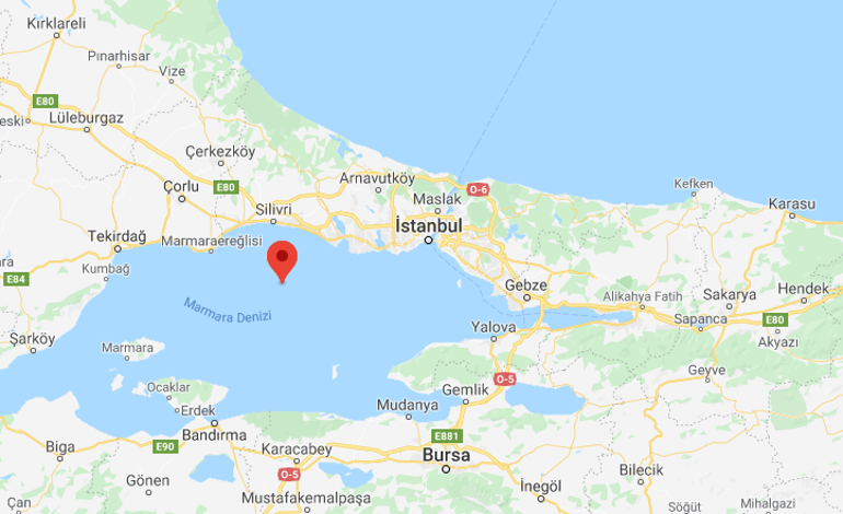 Son dakika haberi... Marmarada korkutan deprem