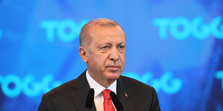 Son dakika haberi... Yerli otomobilin üretileceği fabrikanın temeli atıldı Cumhurbaşkanı Erdoğandan önemli mesajlar | Video