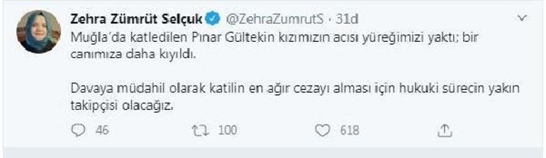 Son dakika... Bakan Selçuktan, Pınar Gültekin açıklaması