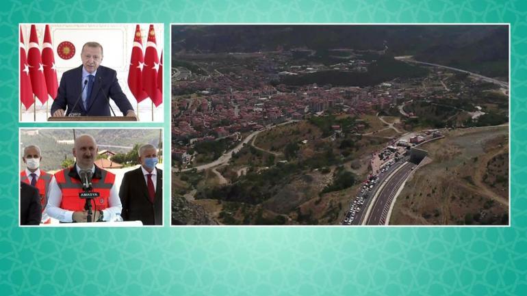 Son Dakika Haberi Cumhurbaşkanı Erdoğan, Amasya Çevre Yolu Açılış Töreninde konuştu | Video