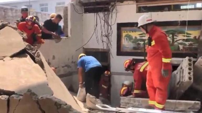 Son dakika.. Çinde restoran çöktü: 17 ölü
