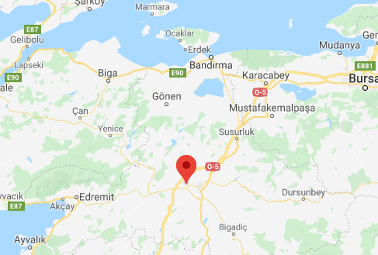Son dakika haberi... Balıkesirde 3.3 büyüklüğünde deprem