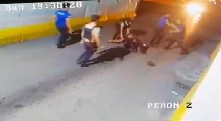 Son dakika... Kavga eden polis ve bekçi görevlerinden uzaklaştırıldı | Video