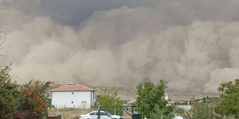 Ankarada kum fırtınası neden oldu Bünyamin Sürmeli, CNN TÜRKte anlattı