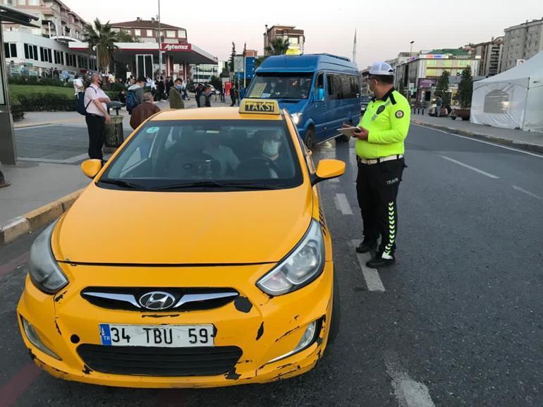 İstanbuldaki denetimlerde sürücülere ceza yağdı