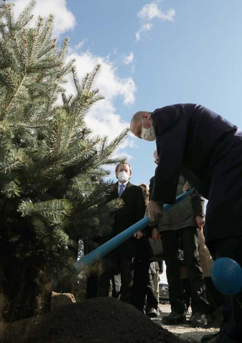Son dakika... Cumhurbaşkanı Erdoğan, Milli Ağaçlandırma Gününe katıldı