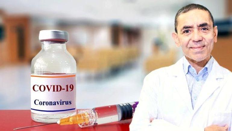 BioNTech’in CEO’su Prof. Dr. Uğur Şahin nazar boncuğu takıyor