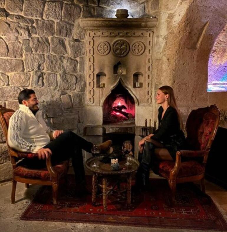 Ebru Şallı ve eşi Uğur Akkuşun Kapadokya romantizmi