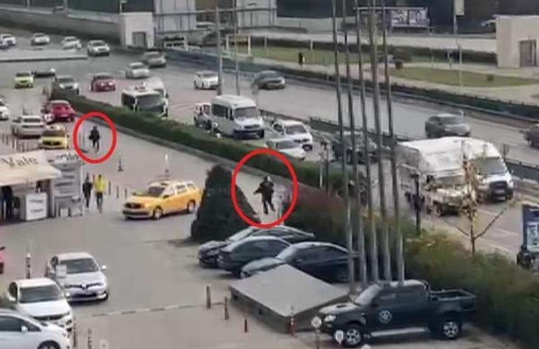2 şüpheli ile polis arasındaki kovalamaca kamerada | Video