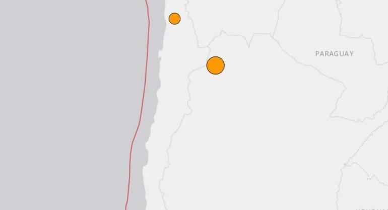 Son dakika... Arjantinde 6,1 büyüklüğünde deprem
