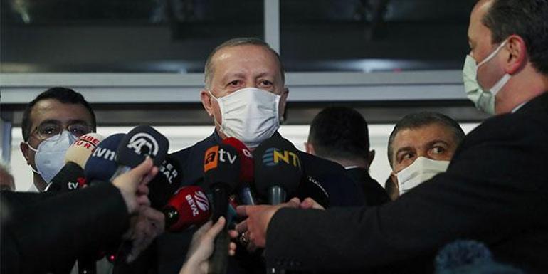 Son dakika haberi... Cumhurbaşkanı Erdoğan koronavirüs aşısı oldu | Video