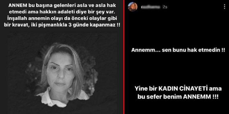 Katil Emniyette her şeyi itiraf etmişti Arzu Aygünün kızından yürek burkan paylaşım