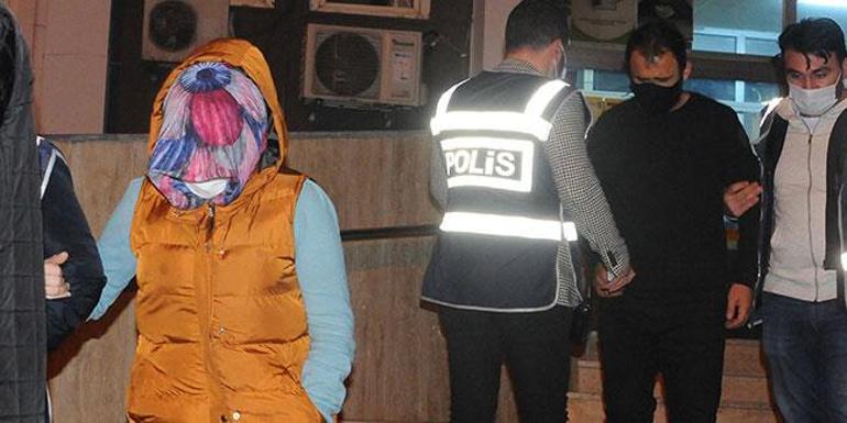 Sosyal medyaya yansıyan görüntülerde çocuklarını darbeden anne tutuklandı
