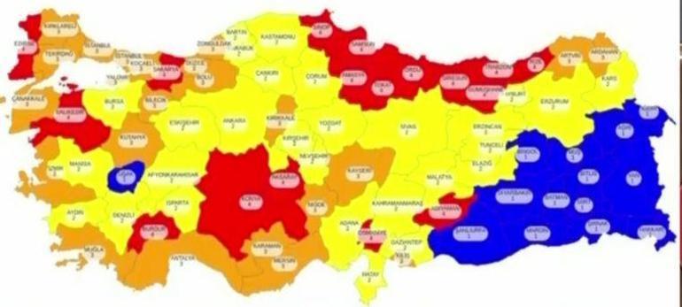 Kademeli normalleşme nasıl olacak Türkiyenin normalleşme haritası yayınlandı 1 Mart 2021