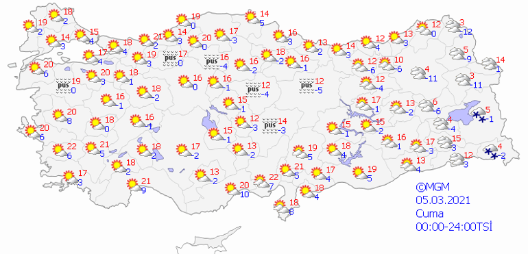 İstanbul, İzmir, Ankara 5 Mart 2021 hava durumu: Meteorolojiden yağış uyarısı