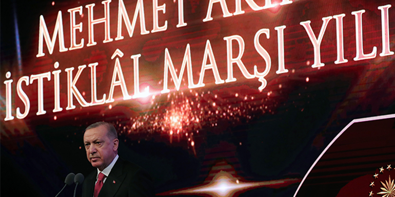Son dakika: İstiklal Marşı 100 yaşında Cumhurbaşkanı Erdoğandan önemli mesajlar