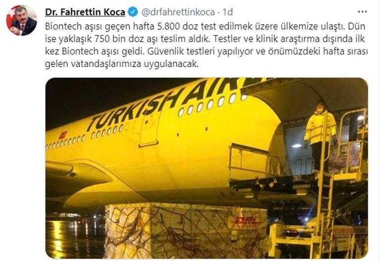 Biontech aşısı kimlere, ne zaman yapılacak Türkiyede ilk kez uygulanacak