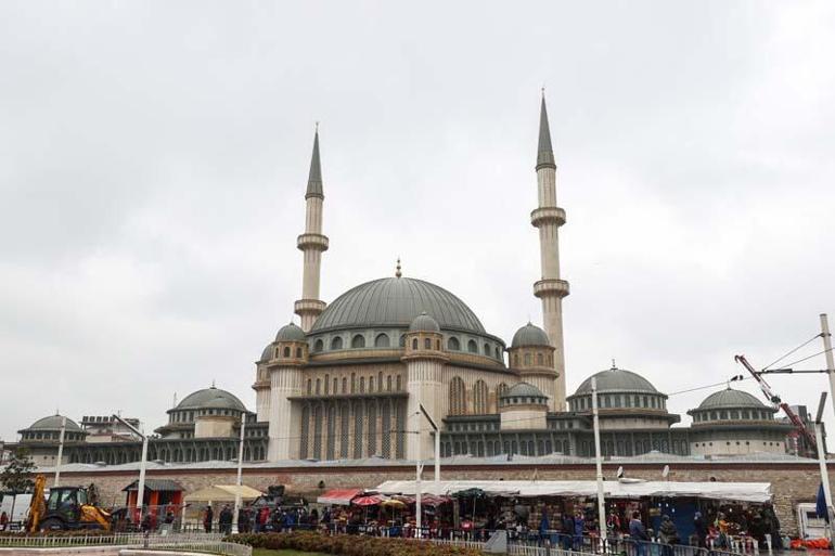 Taksim Camii ne zaman bitecek Taksim Camii açılış tarihi belli oldu mu