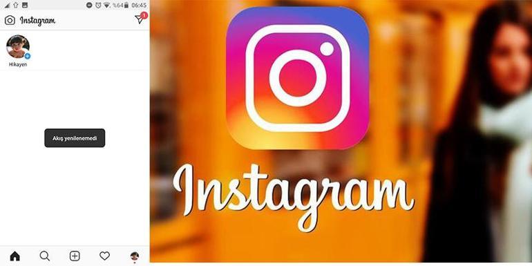SON DAKİKA Instagram çöktü mü, Facebook çöktü mü 9 Nisan 2021 Instagram akış yenilenemedi sorunu nasıl çözülür