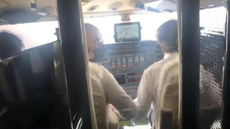 Son dakika... Şırnaka giden Tarım Bakanı Pakdemirlinin uçağı havada arızalandı
