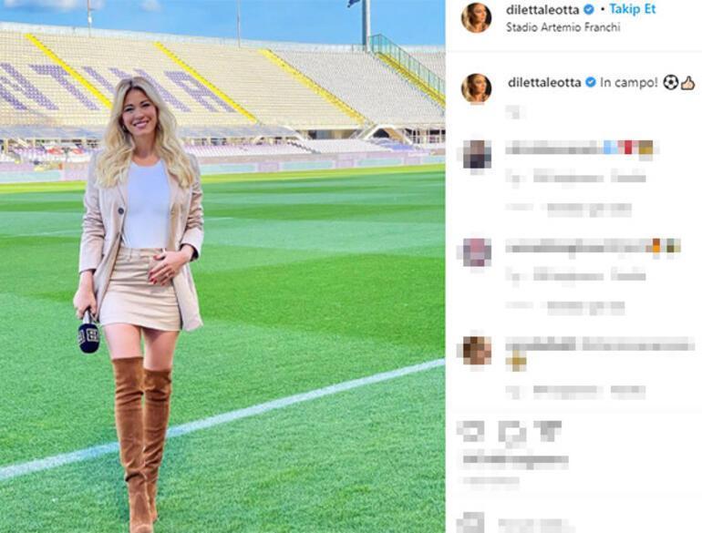 Diletta Leottadan ayrılık yok paylaşımı