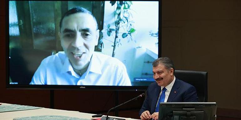Son dakika: Bakan Koca ve Prof. Dr. Uğur Şahin açıkladı 120 milyon doz için anlaşıldı