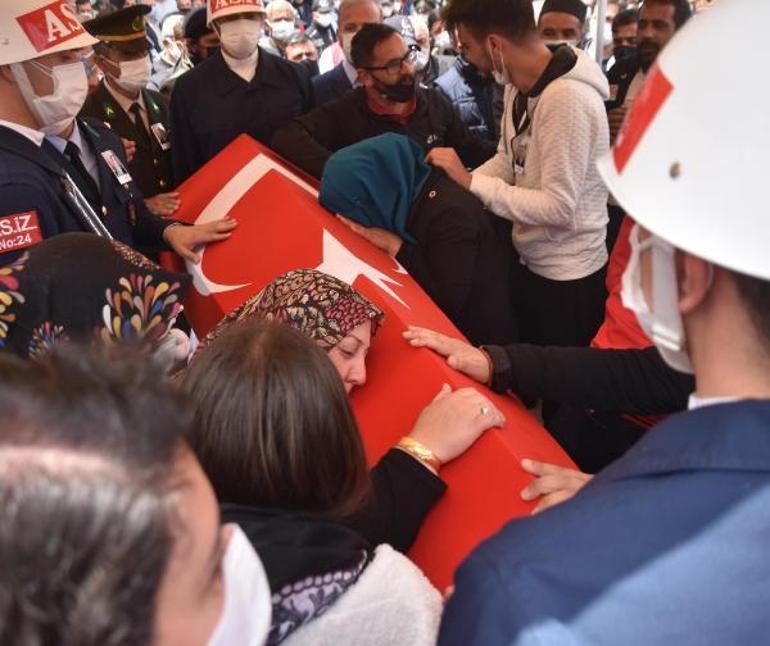 Kayseriye şehit ateşi düştü