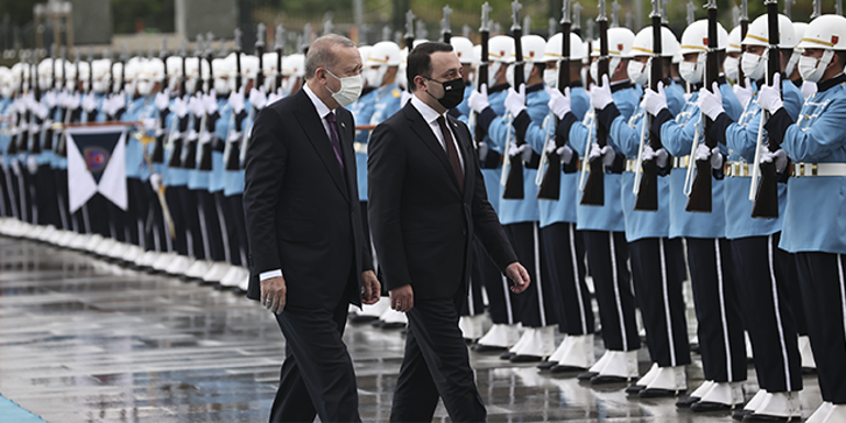 Gürcistan Başbakanı Garibashvili Beştepede