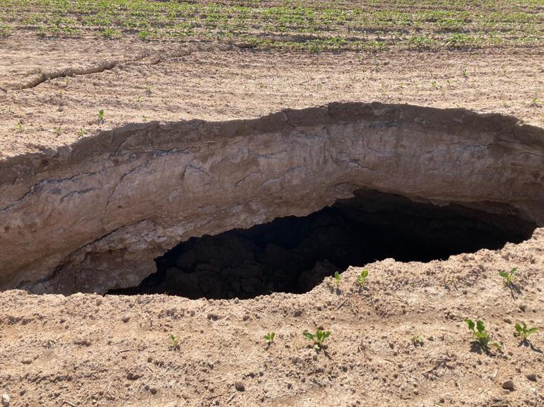 Büyük endişe yarattı Tam 15 metre derinliğinde