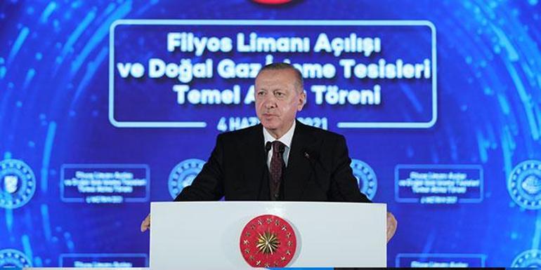 Son dakika... Cumhurbaşkanı Erdoğan müjdeyi açıkladı: 135 milyar metreküplük yeni keşif