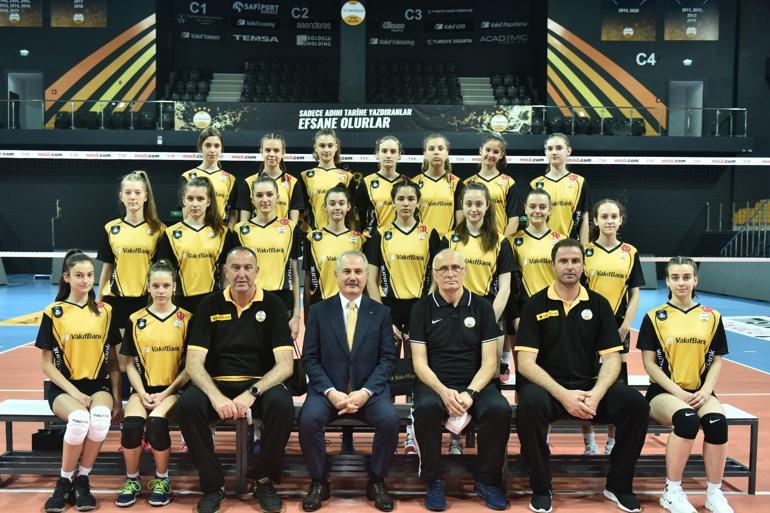 VakıfBank Saraybosna Voleybol Okulu öğrencileri İstanbul’da