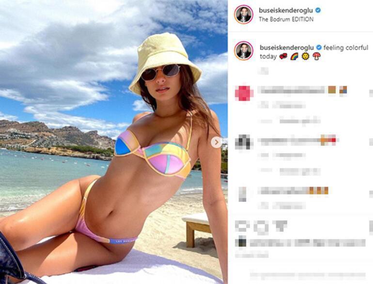 Buse İskenderoğlu bikinili pozlarını takipçilerinin beğenisine sundu