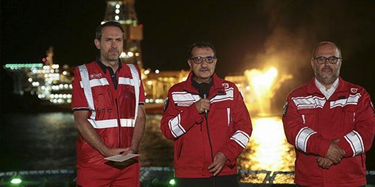 Son dakika: Tarihi an Karadeniz doğal gazında ilk ateş