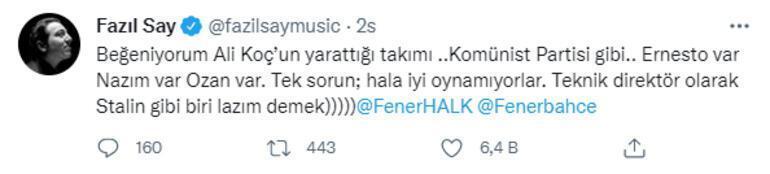 Fazıl Saydan Fenerbahçe yorumu: Komünist Partisi gibi
