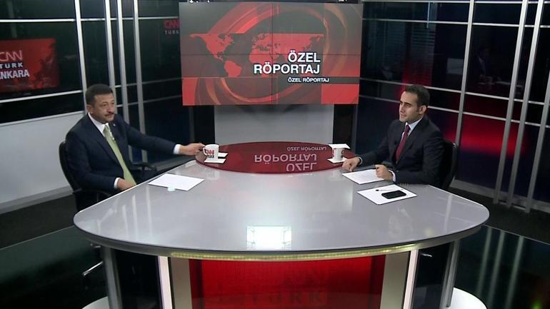 AK Partili Hamza Dağdan CNN TÜRKte önemli açıklamalar