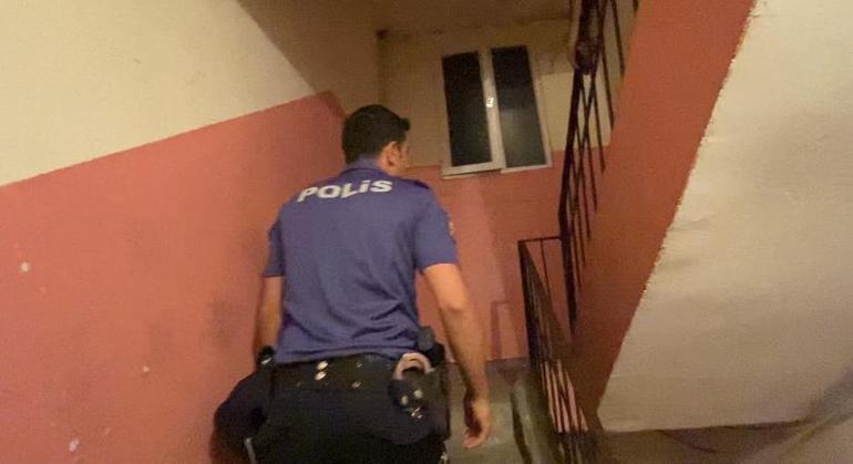 Hırsız ev içerisinde ihbarı polisi ve vatandaşları harekete geçirdi
