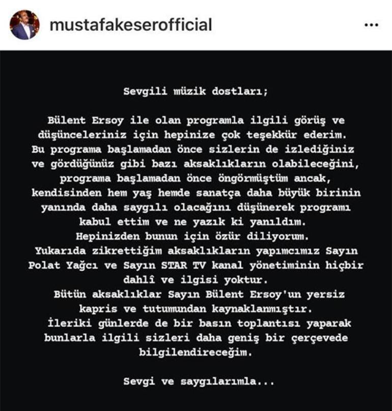 Benzemez Kimse Bize neden yayından kaldırıldı Mustafa Keserden şok Bülent Ersoy iddiaları..