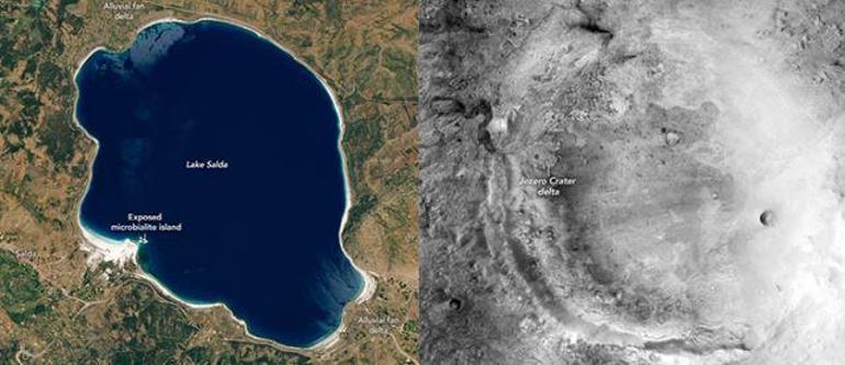 NASAdan yeni Salda Gölü paylaşımı