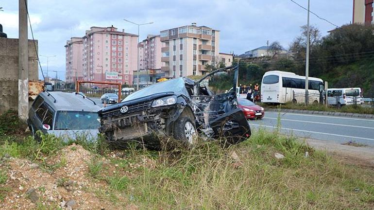 Trabzonda zincirleme kaza: Çok sayıda yaralı var