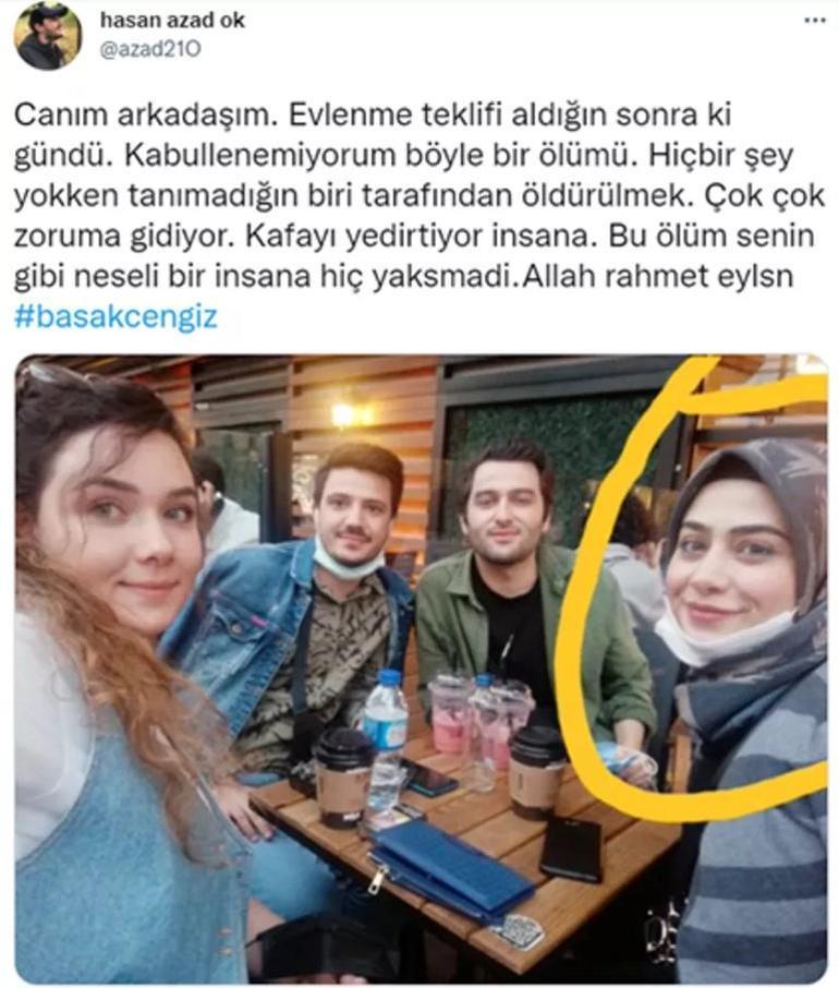 Türkiye Başak Cengize ağlıyor: Arkadaşının paylaşımı yürekleri dağladı