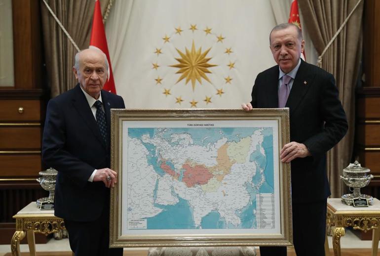 SON DAKİKA: Cumhurbaşkanı Erdoğan, Bahçeli ile görüştü