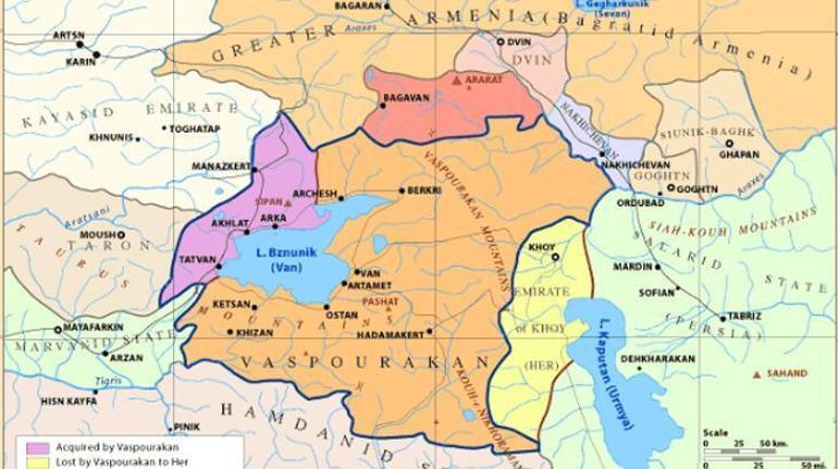 Son dakika: Vaspurakan nerede, hangi ülkede, haritadaki yeri Alparslan Büyük Selçuklu Vaspurakan Kalesi ile ilgili bilgiler..