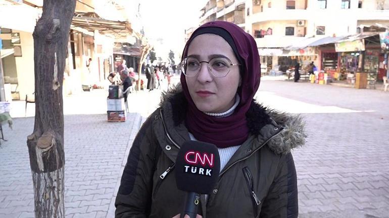 CNN TÜRK ekibi Afrinde... Afrinliler gelecekten umutlu