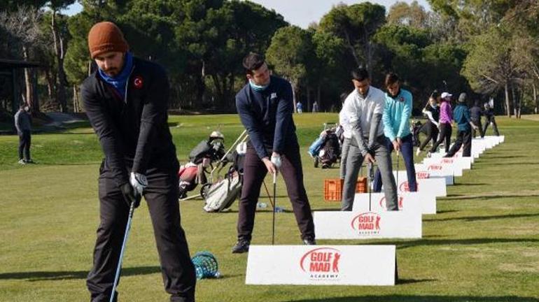 Golf Milli Takımı hazırlıklarını Belekte sürdürüyor